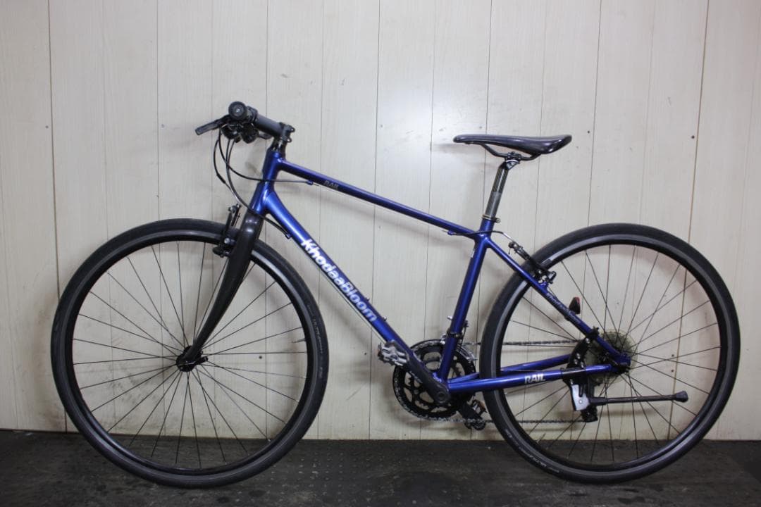 コーダーブルームrail 700C アルミ 2X9S 440mm クロスBLUE