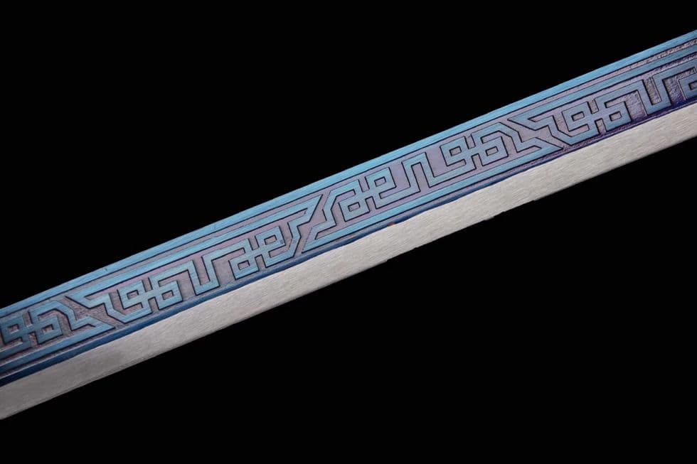 武具　刀装具　日本刀　模造刀   居合刀  『白魚入舟』直刀