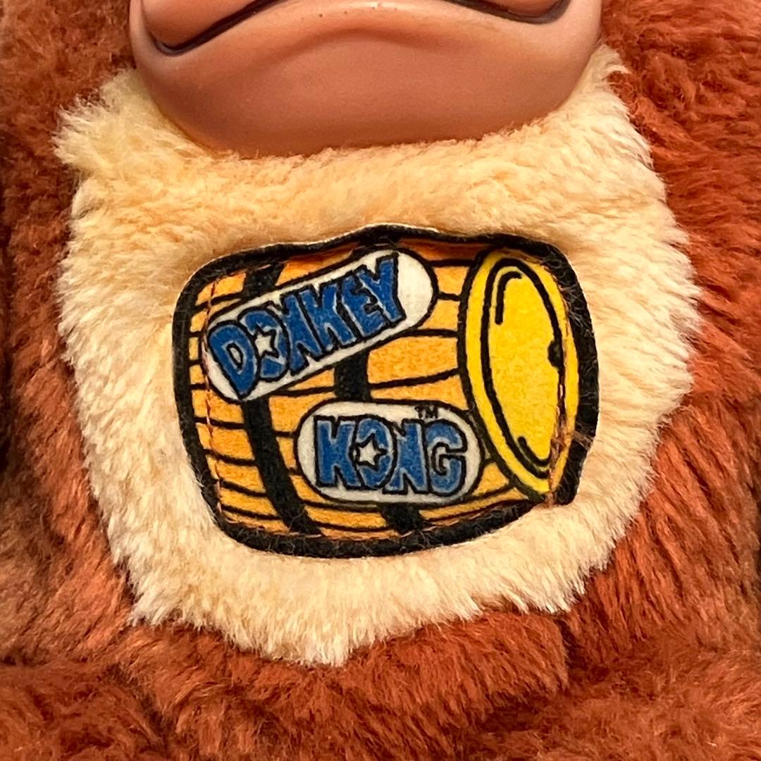 ドンキーコング DONKEY KONG 1982年 ソフビ ぬいぐるみ レトロ