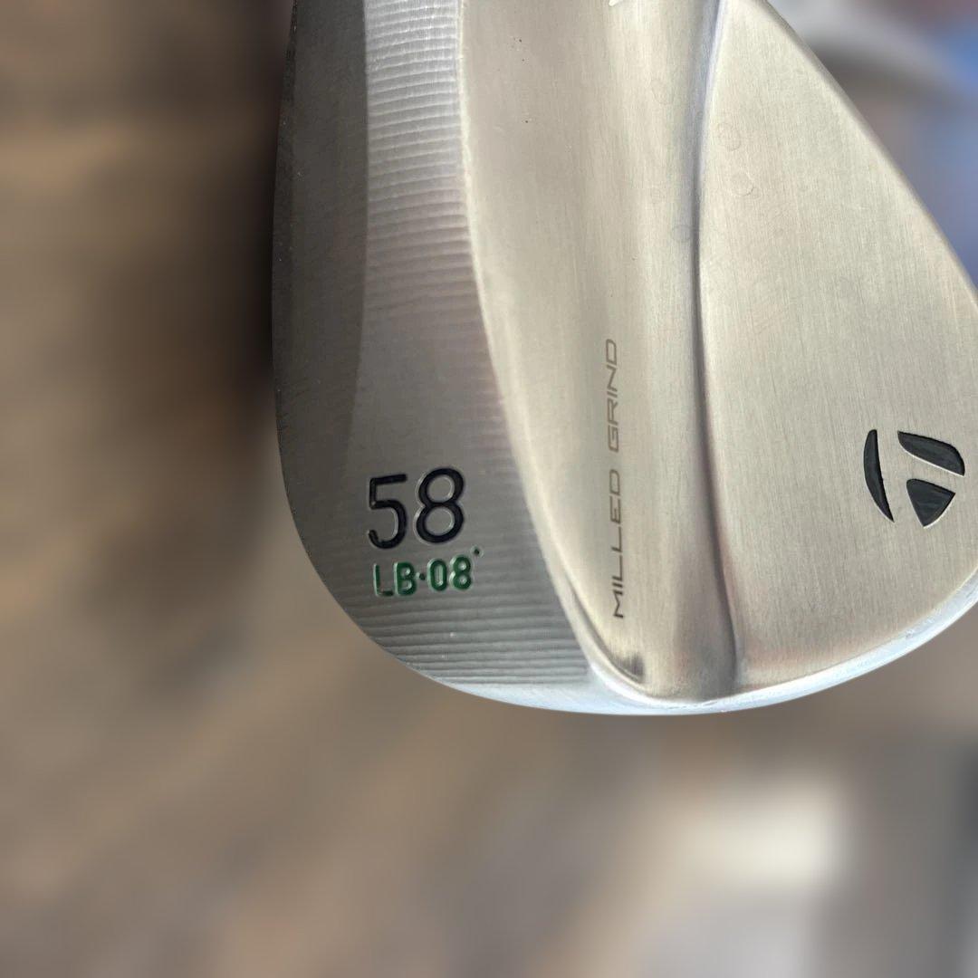 ピーヨツテーラーメイドウェッジ58°LB-08 ミルドグラインド4 美品