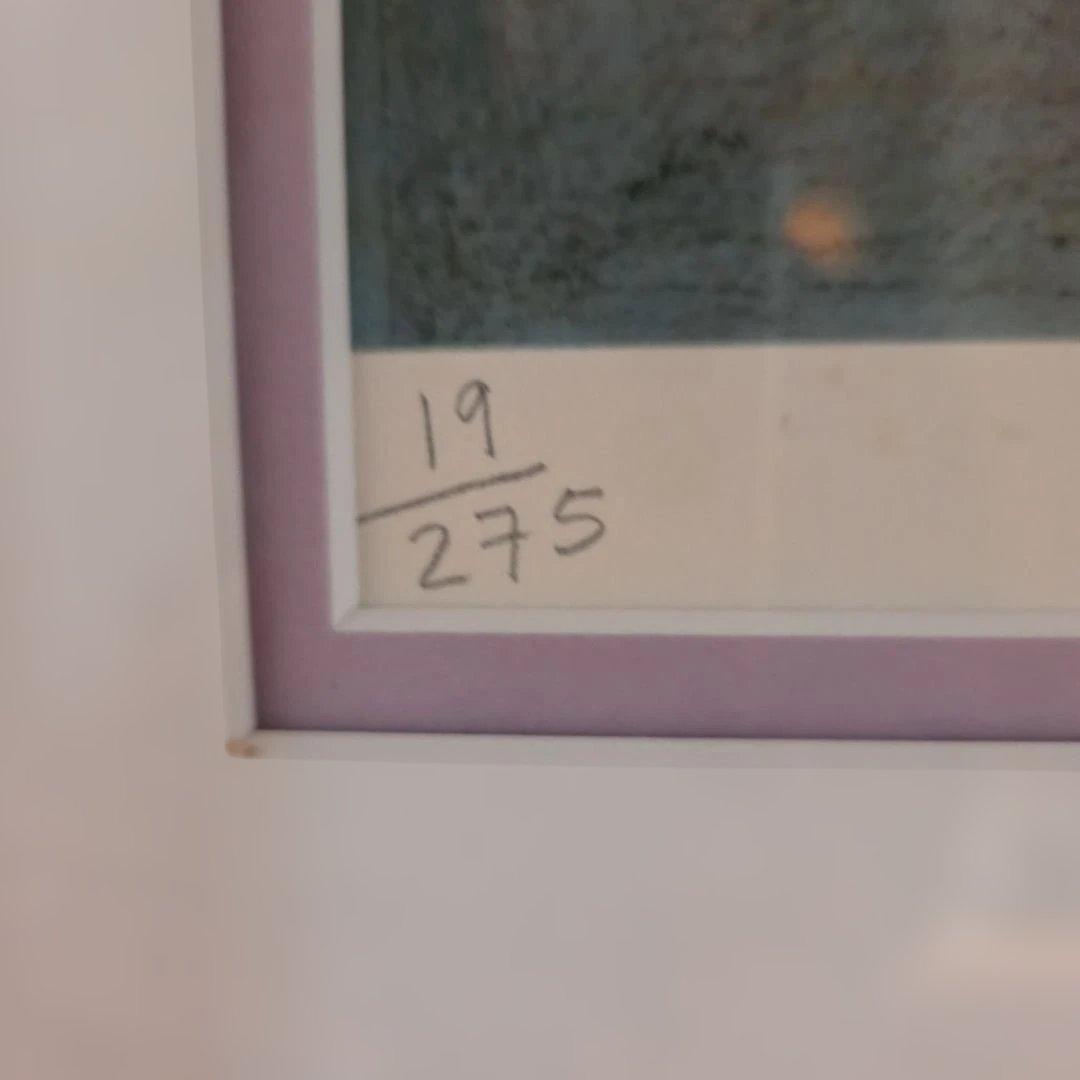 アンジェリーナ・ラベルニア　リトグラフ