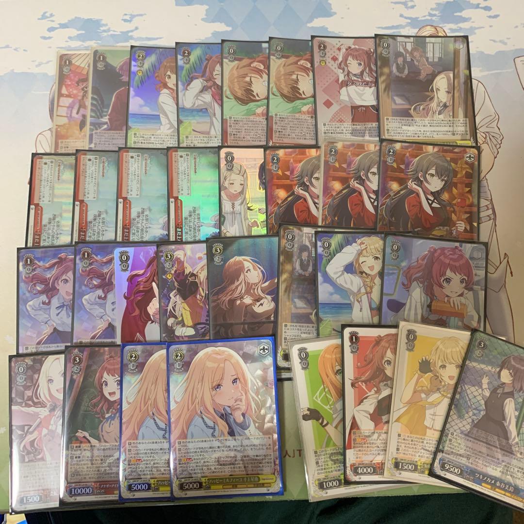 ヴァイスシュヴァルツ 学園アイドルマスター(SR44枚)扉門デッキ ほかパーツ