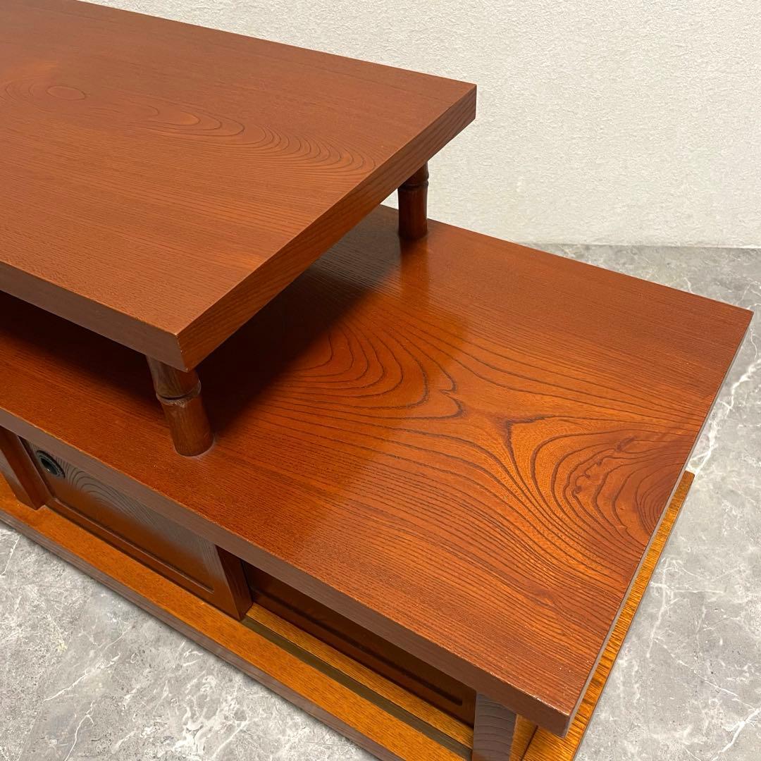 曙工芸　置き床和家具　和室置床置飾り棚 盆栽台　サイドボード 昭和レトロ