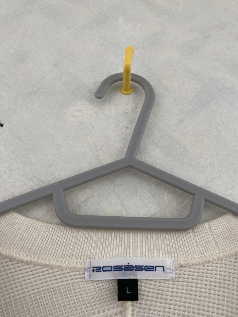 Rosasen ロサーセン ランダムワッフルトレーナー Lサイズ メンズ ゴルフ