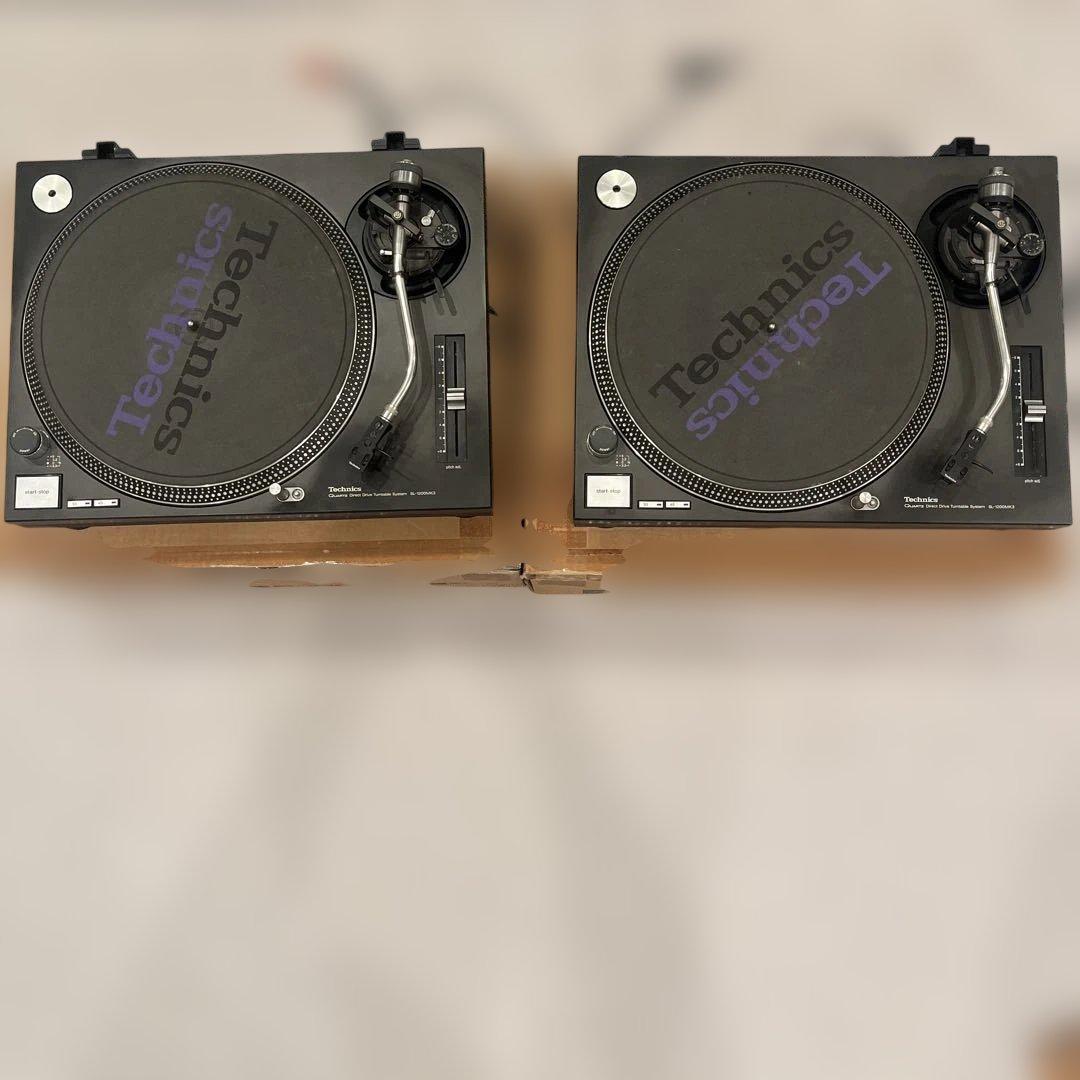 Technics SL-1200MK3 ターンテーブル 2台セット 箱付