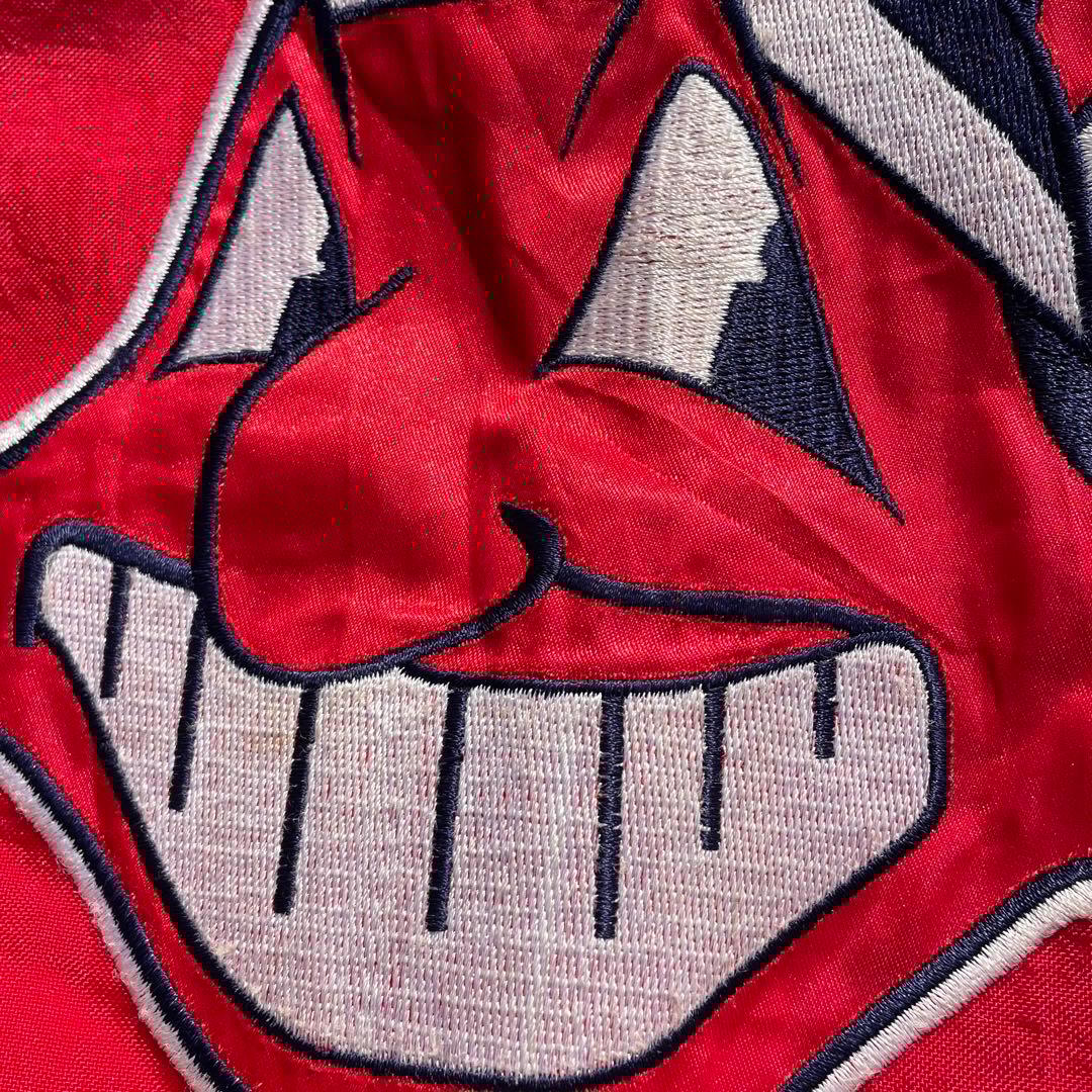 Starter 90s クリーブランド インディアンス XL 古着プルジャケット