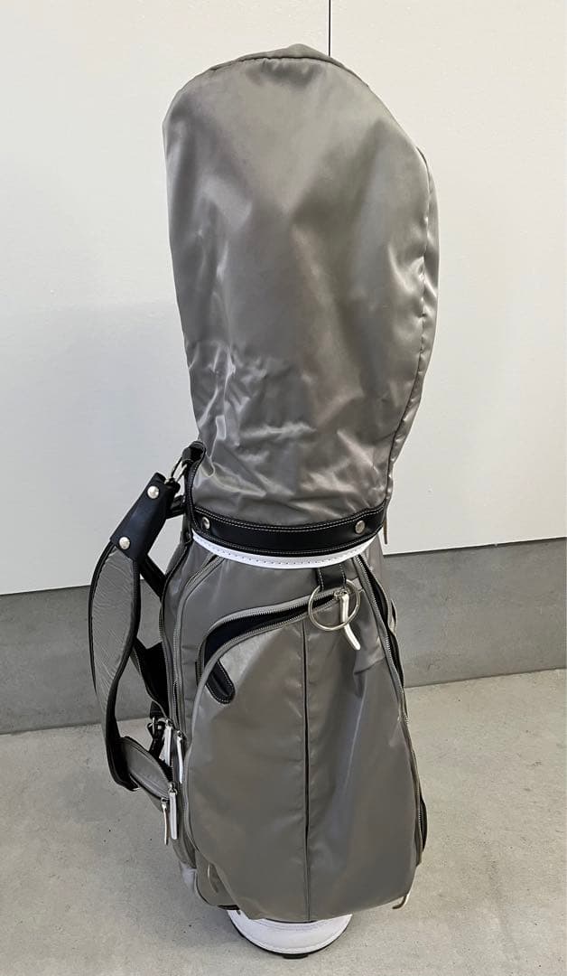 考英舎　9型　3.3キロ　シルバーグレー　キャディバッグ