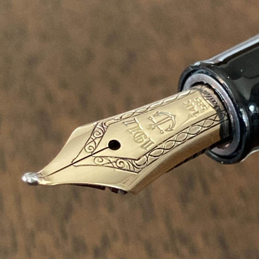 【廃番・希少品】セーラー万年筆　長刀研ぎ　ふでDEまんねん　NAG　旧型ニブ