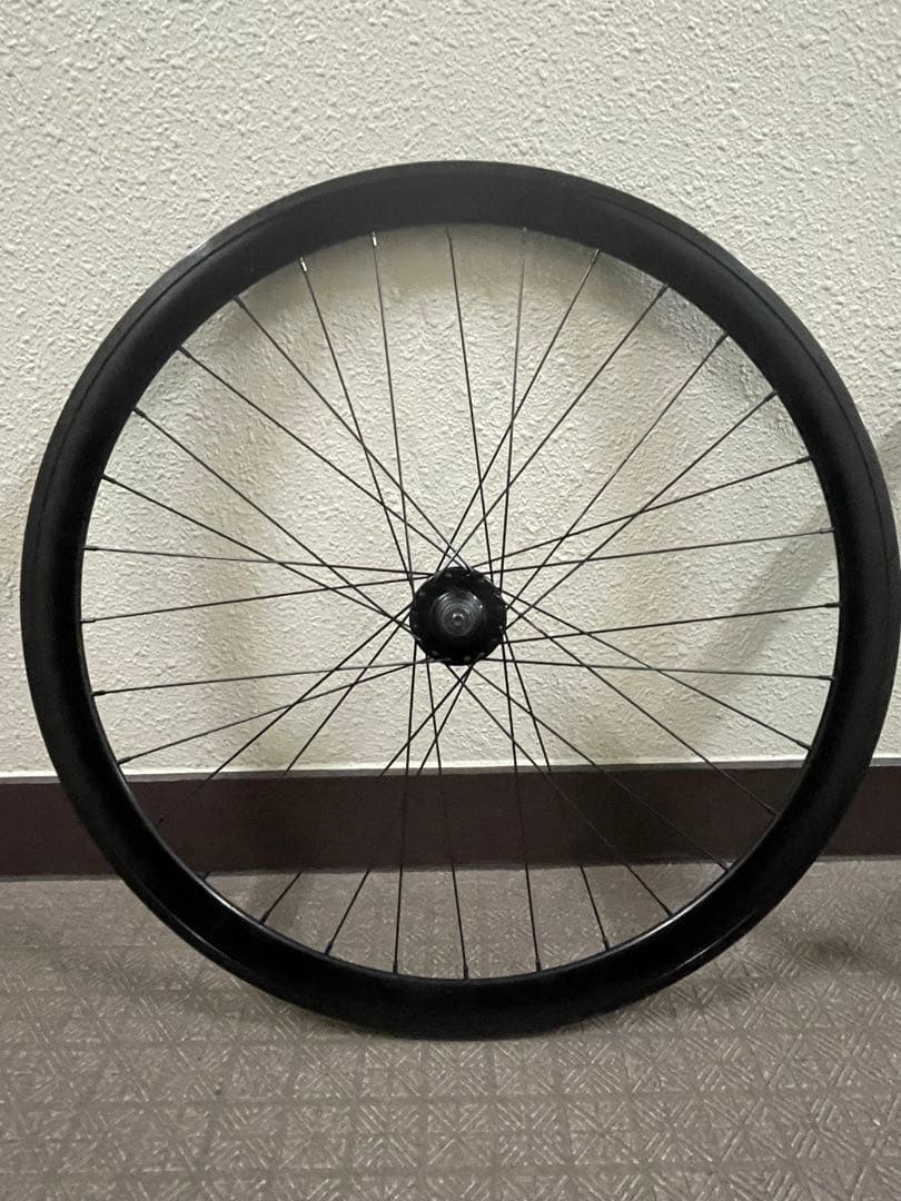ピストバイクホイール 前後セット 競輪 700c ディープリム