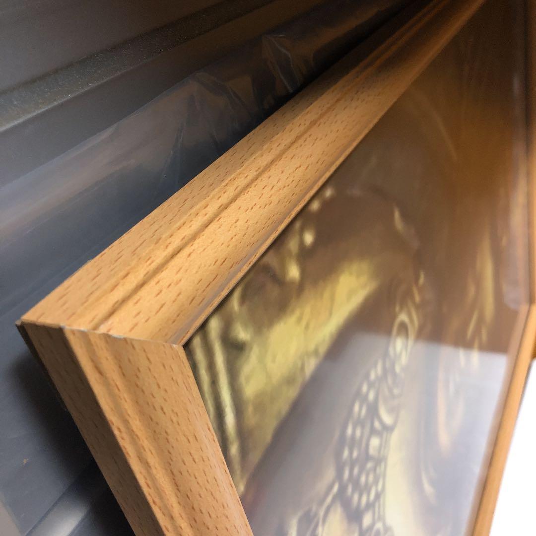 極上…‼️大日如来仏像坐像A2サイズ…写真‼️写真フレーム付き‼️