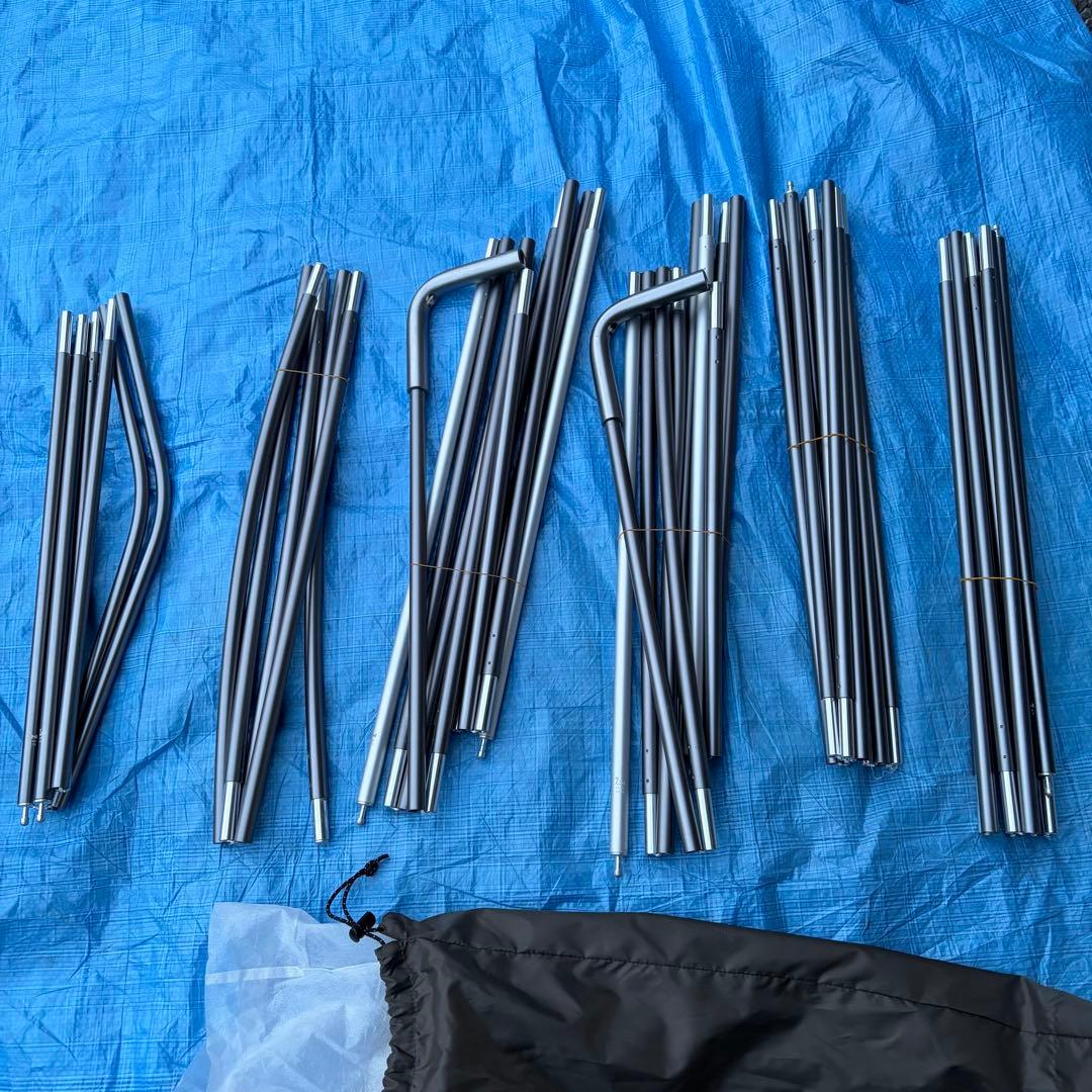 ほぼ未使用 ZANEARTS ゼインアーツ KUKU-2 クク2 2ルームテント