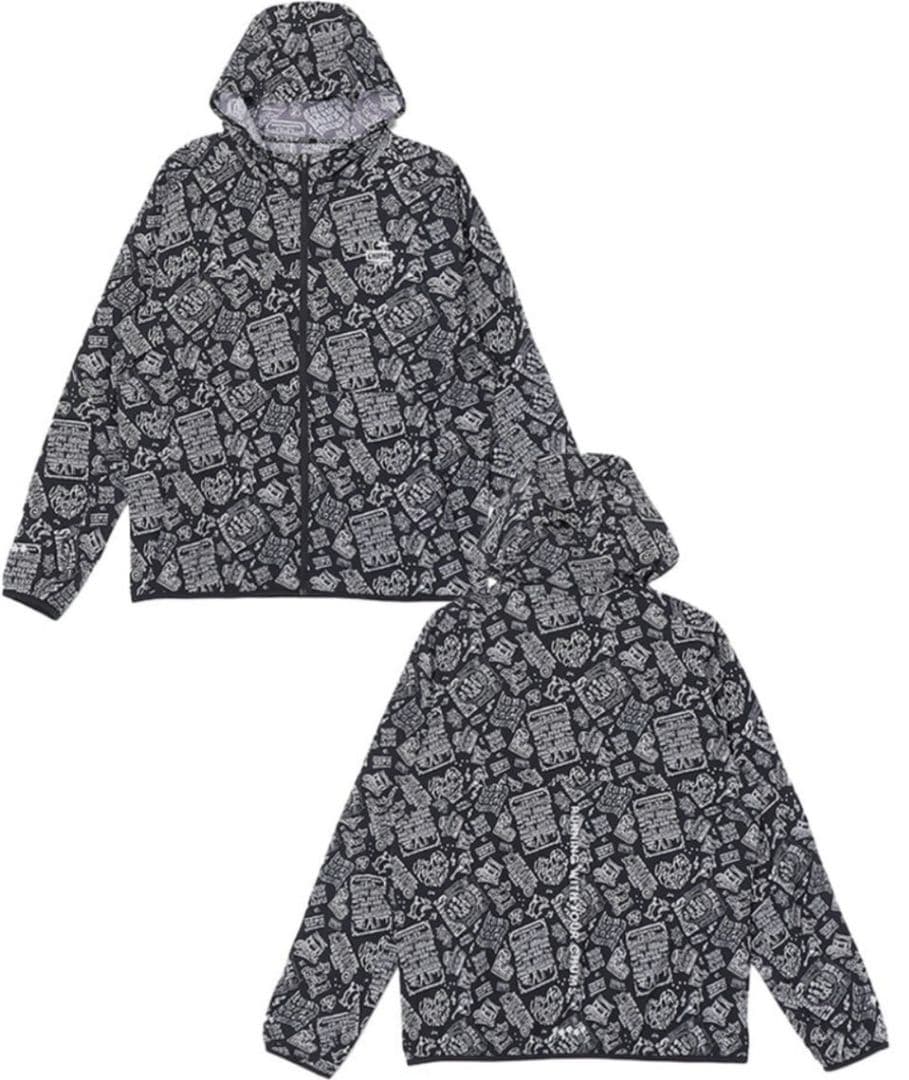 CHUMS ランニングジャケット ナイロン Woman L 撥水加工 フルジップ