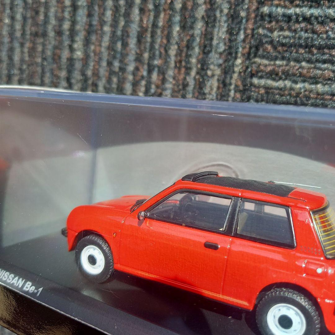 KYOSHO NISSAN Be-1 レッド ミニカー 1/43