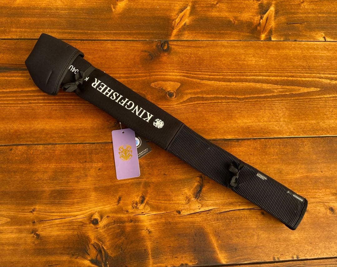 トラウトロッド　パックロッド　スピニングロッド　渓流釣り　グラス　カワセミ模様