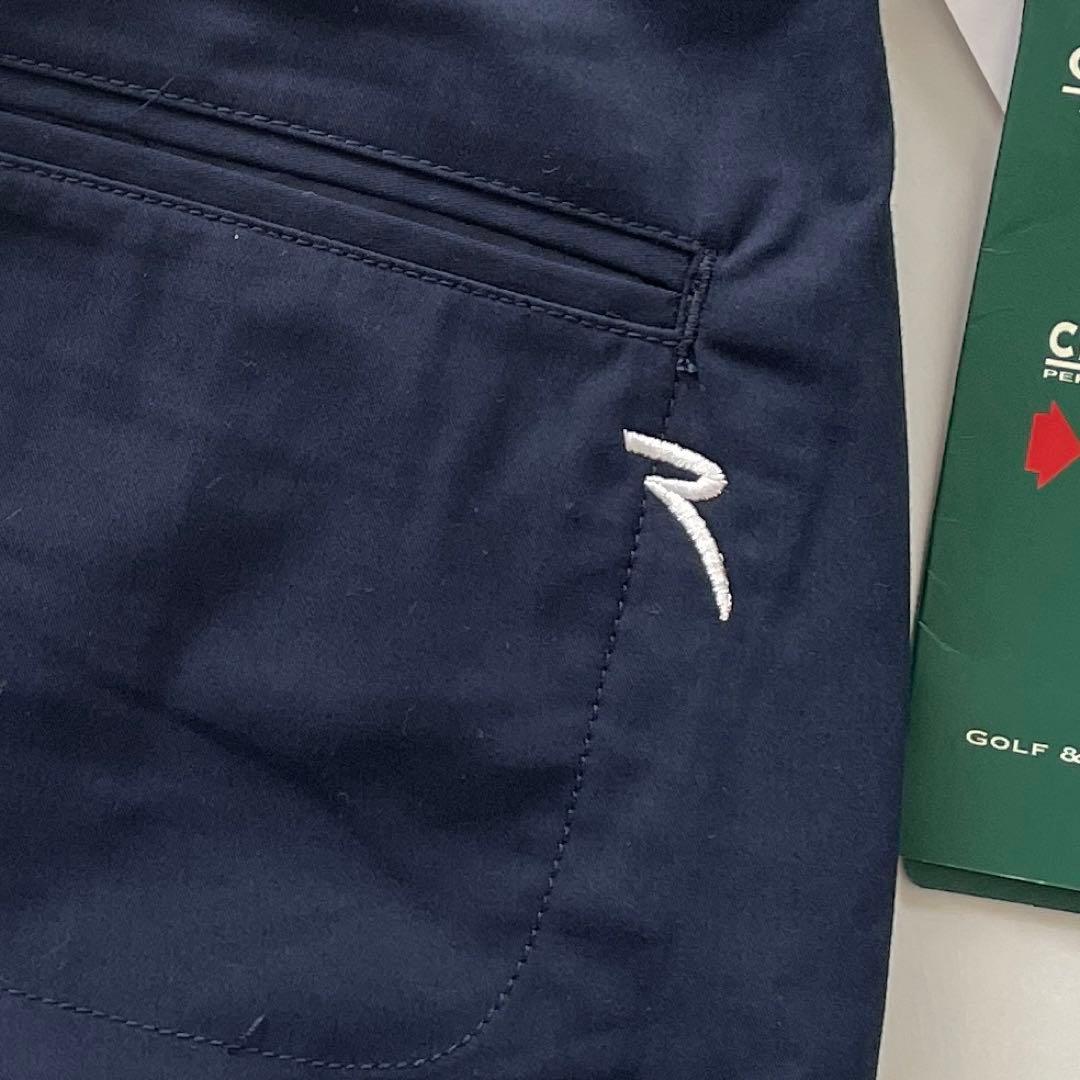 【タグ付き】シェルボ　レディース　ゴルフ　パンツ　ネイビー