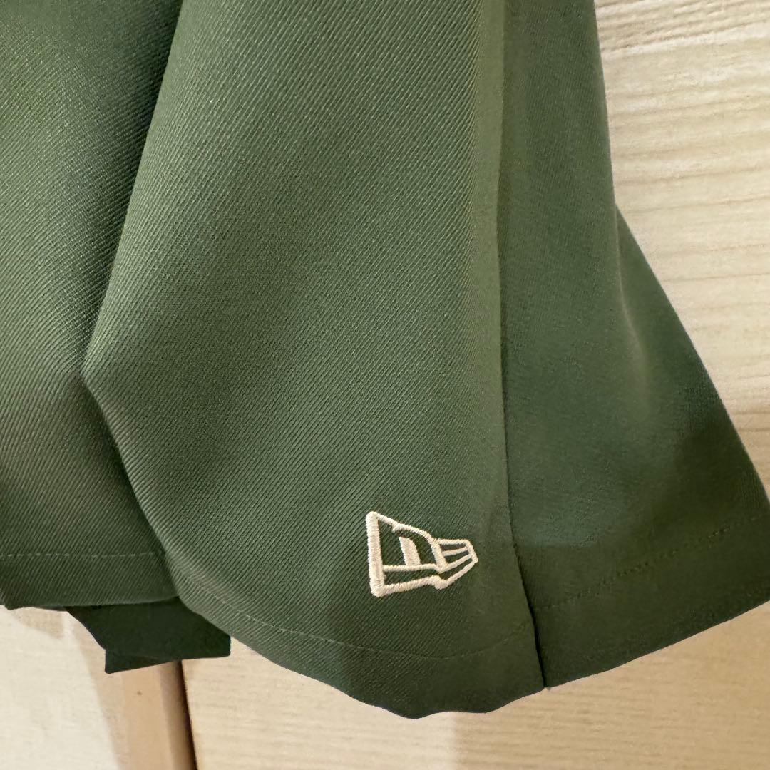 ニューエラ[紺野ゆりコラボ]モックネックスウェット プリーツスカート