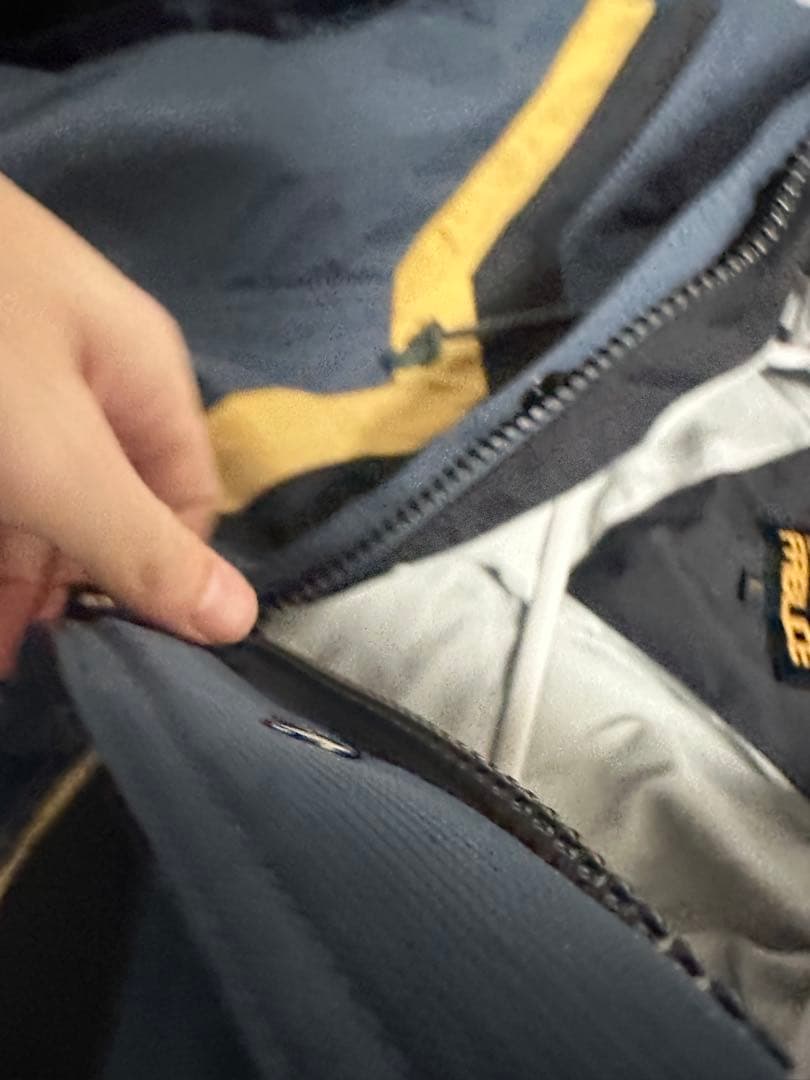 FABLICE グレー/イエロー スキーウェア