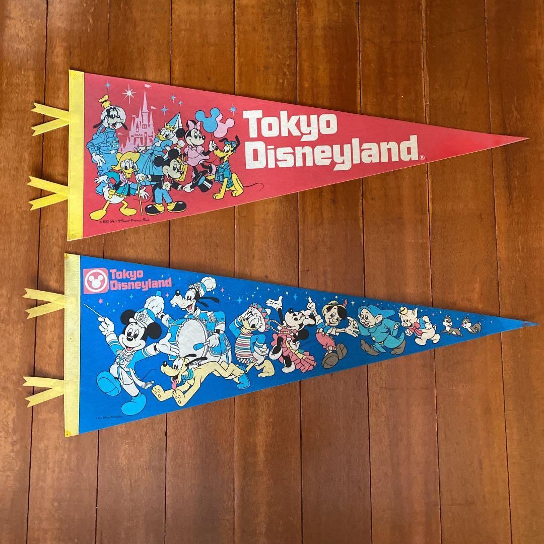 ディズニーランド ペナント 昭和 レトロ ビンテージ アンティーク