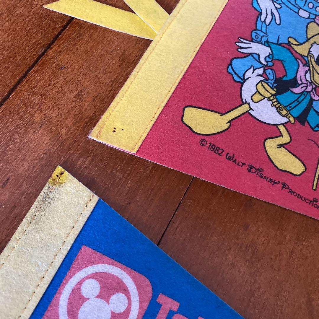 ディズニーランド ペナント 昭和 レトロ ビンテージ アンティーク