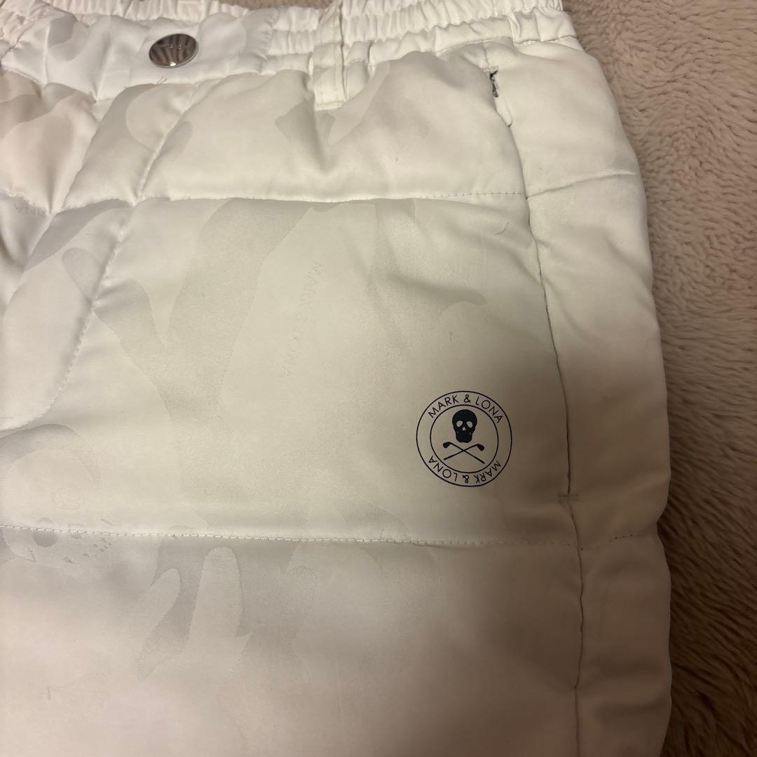 MARK & LONA ホワイトジャケットとパンツセット