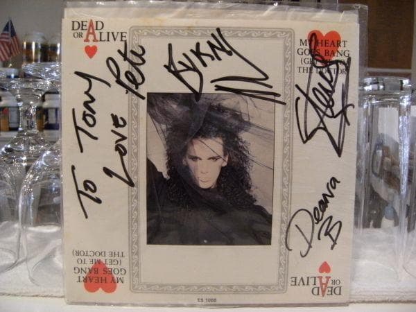 貴重★DEAD OR ALIVE デッドオアアライヴ メンバー全員 直筆サイン