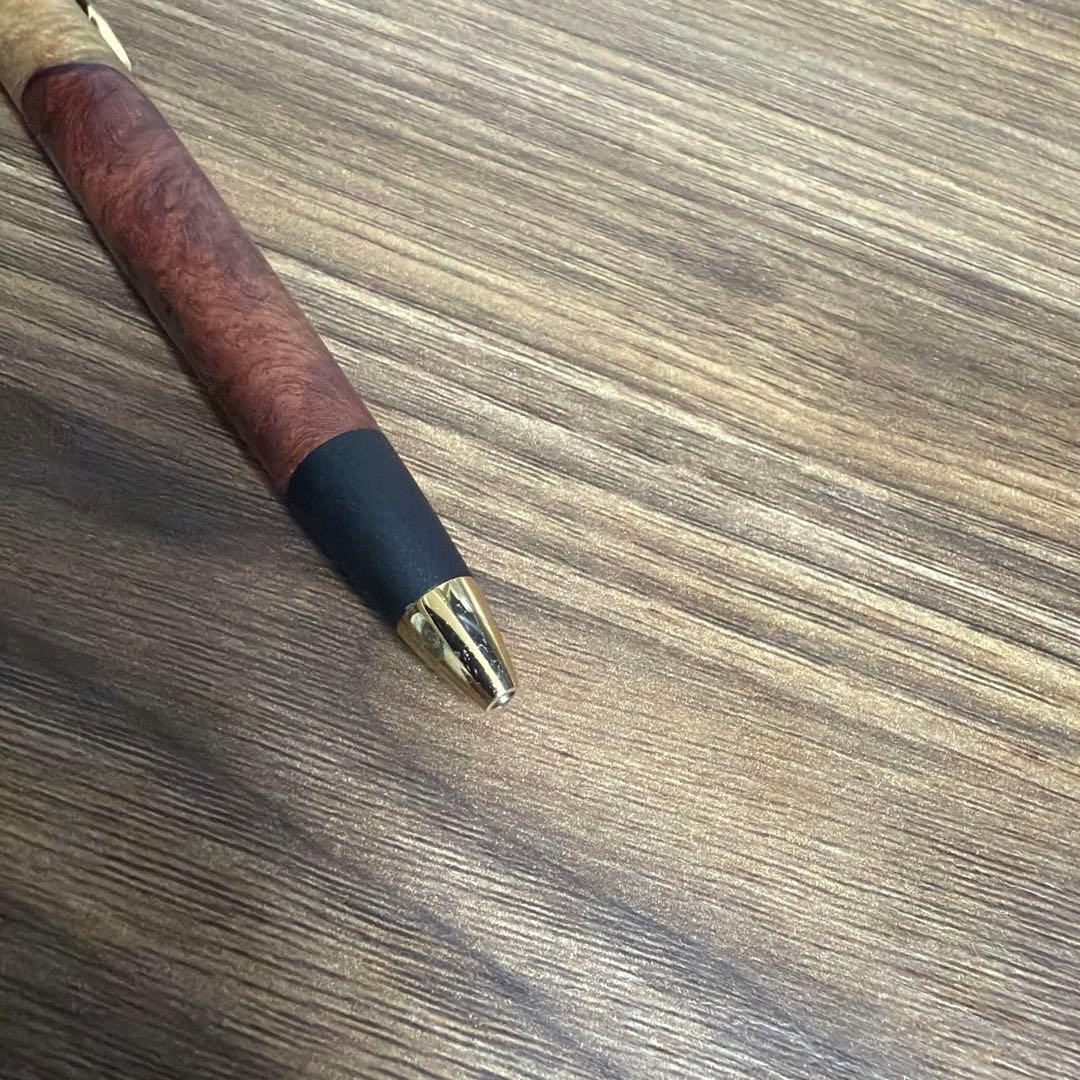 ボナンペン シャープペンシル 花梨紅白