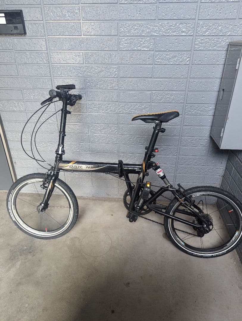 ジャンクdahon jetstreamxp 折りたたみ自転車