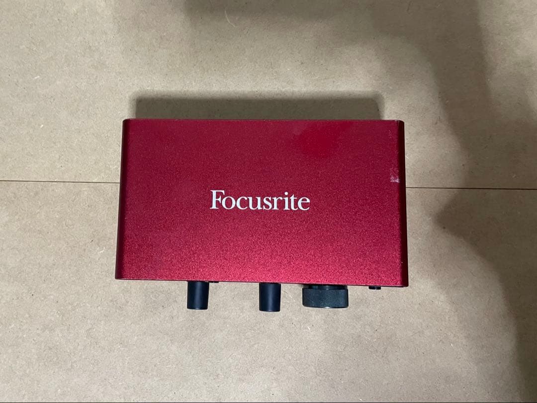 DTM・DAW Focusrite Scarlett Solo(gen3)