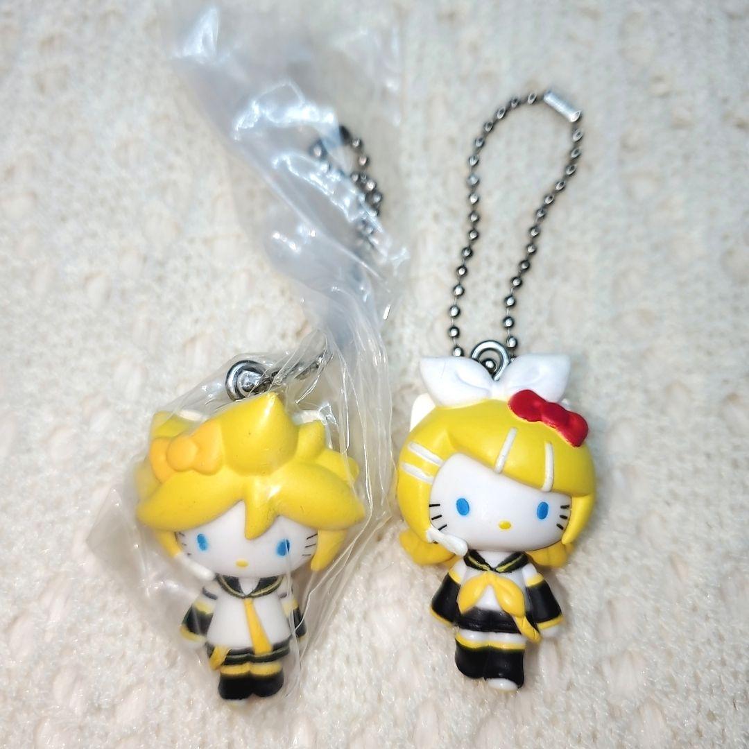 初音ミク ボカロ ハローキティ コラボ ボールチェーンマスコット 4つまとめ売り