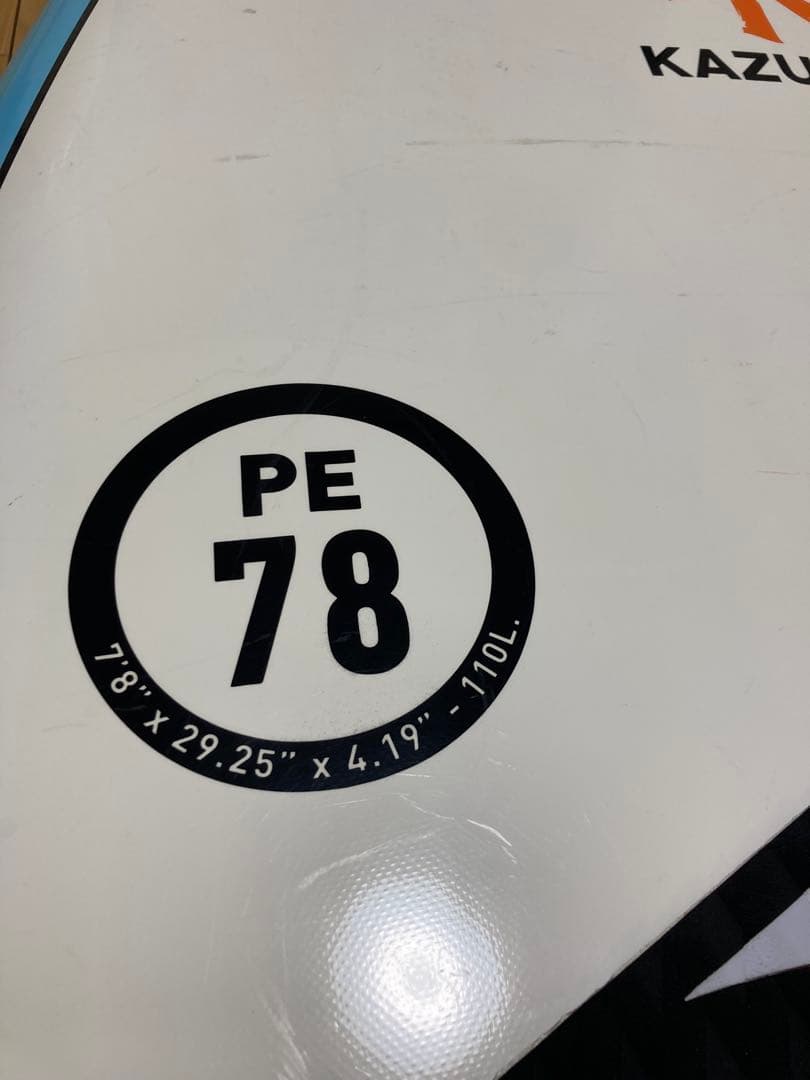 KAZUMA サーフボード PE 78 7'8\"【送料無料】
