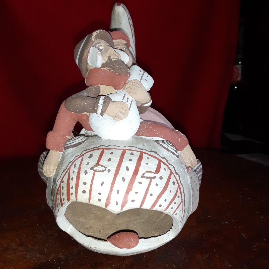 ペルー　彩色土器　クジラ　インカ