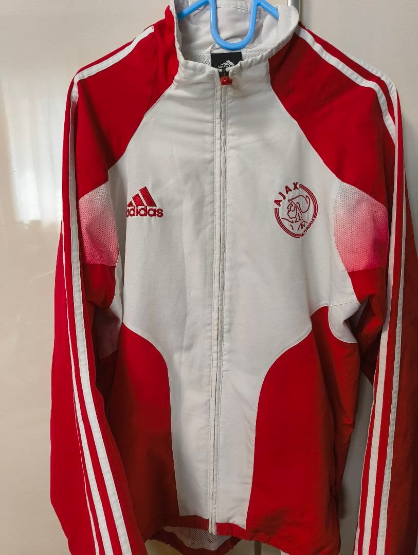 adidas Ajax ウィンドブレーカー 赤白