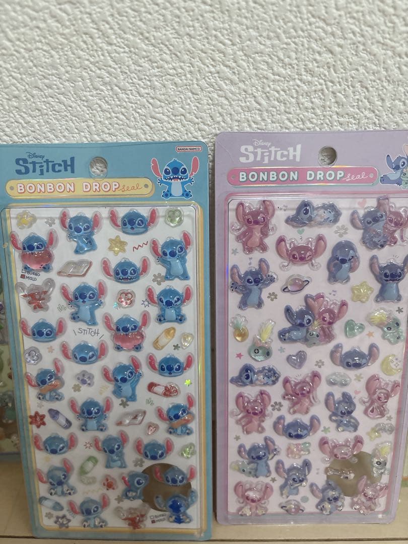 ディズニーボンボンドロップシール6パックセット