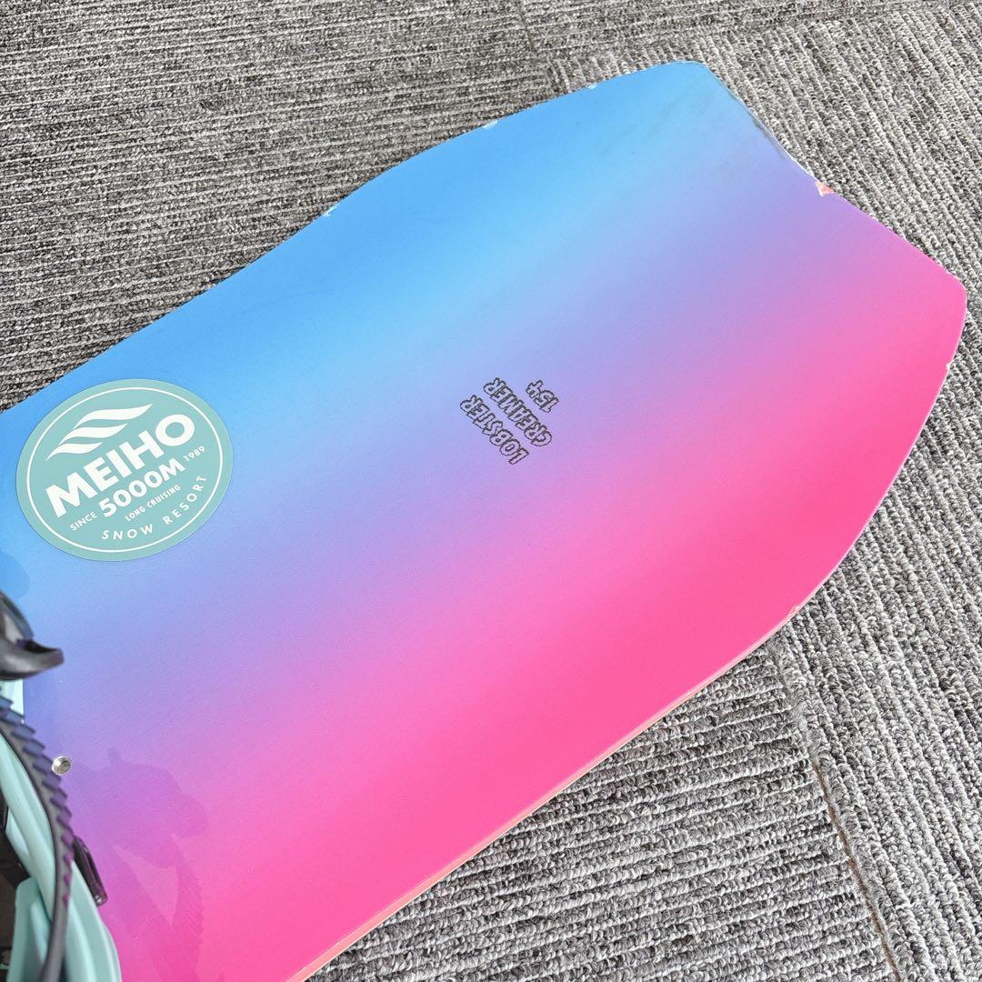 62超豪華❗️LOBSTER×FLUX スノーボードセット★154cm+ビン付