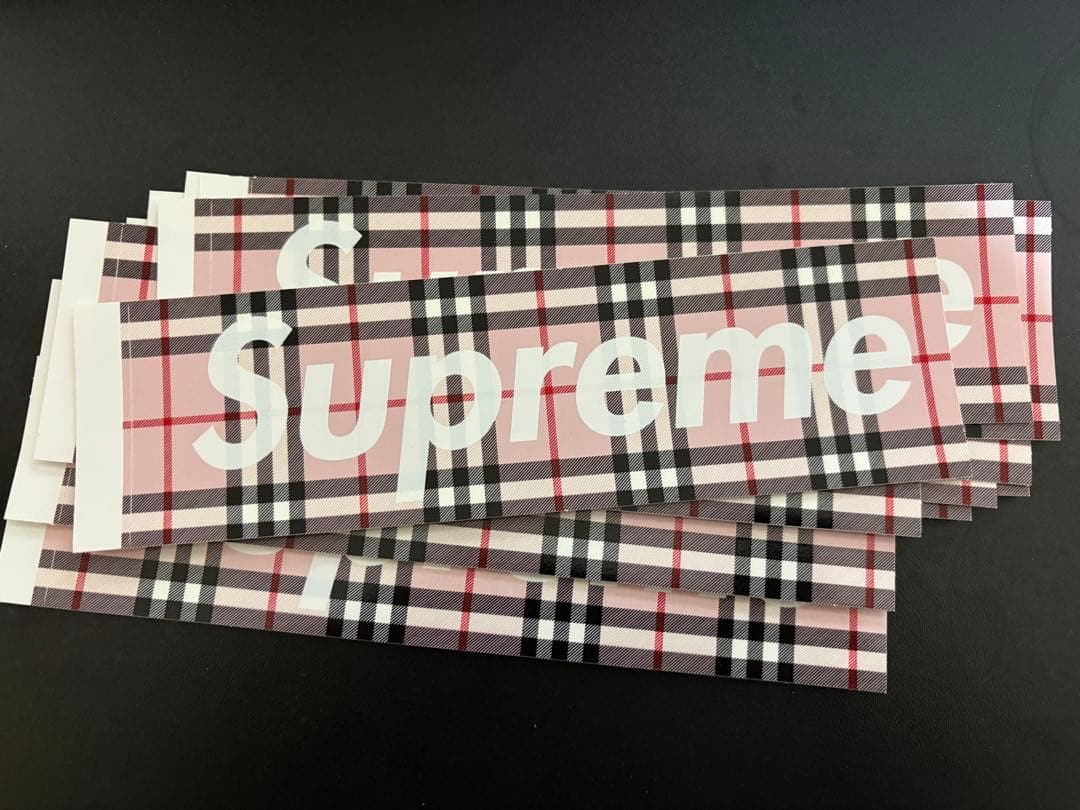 Supreme バーバリー ステッカー 11枚