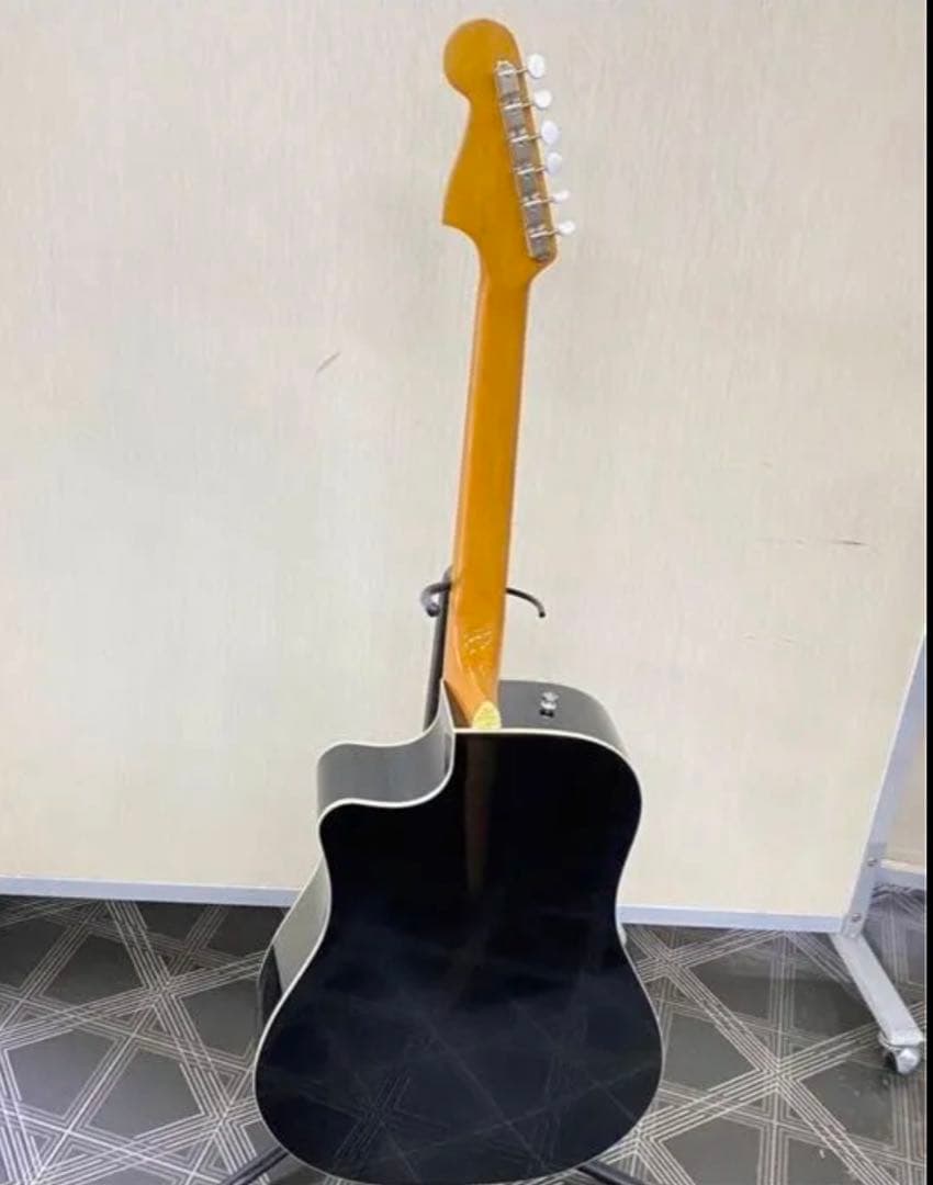 アコースティックギター ブラック fender