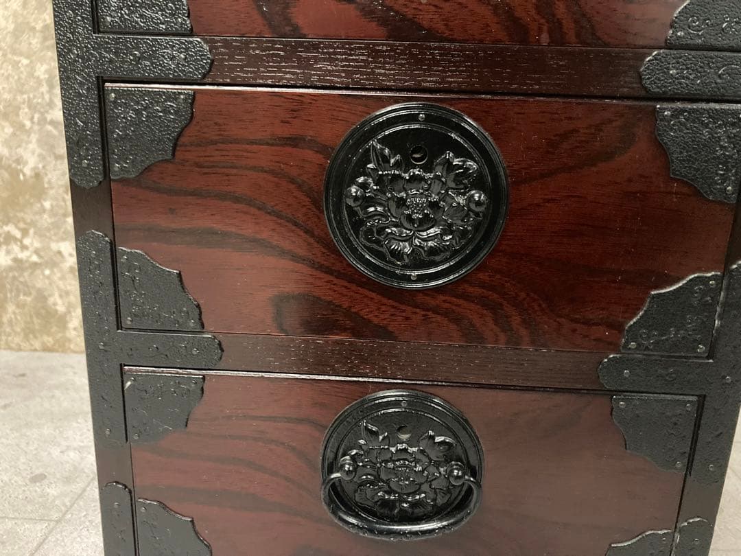 【川野工芸】伝統民芸家具　筑後民芸　立長タンス(整理箪笥、チェスト)