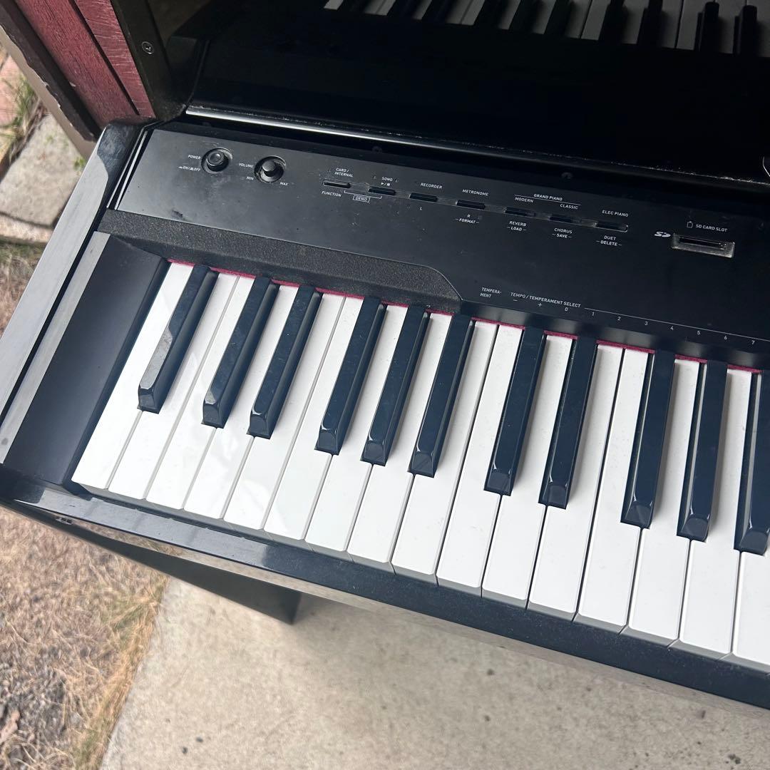 CASIO PX-830 ブラック 電子ピアノ 椅子付き　引き取り限定