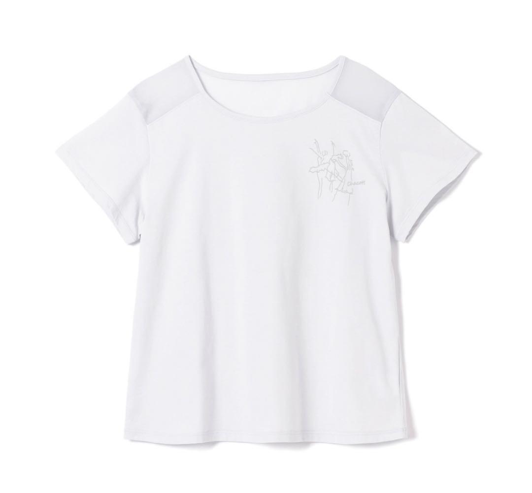 チャコット　バレエTシャツ　L