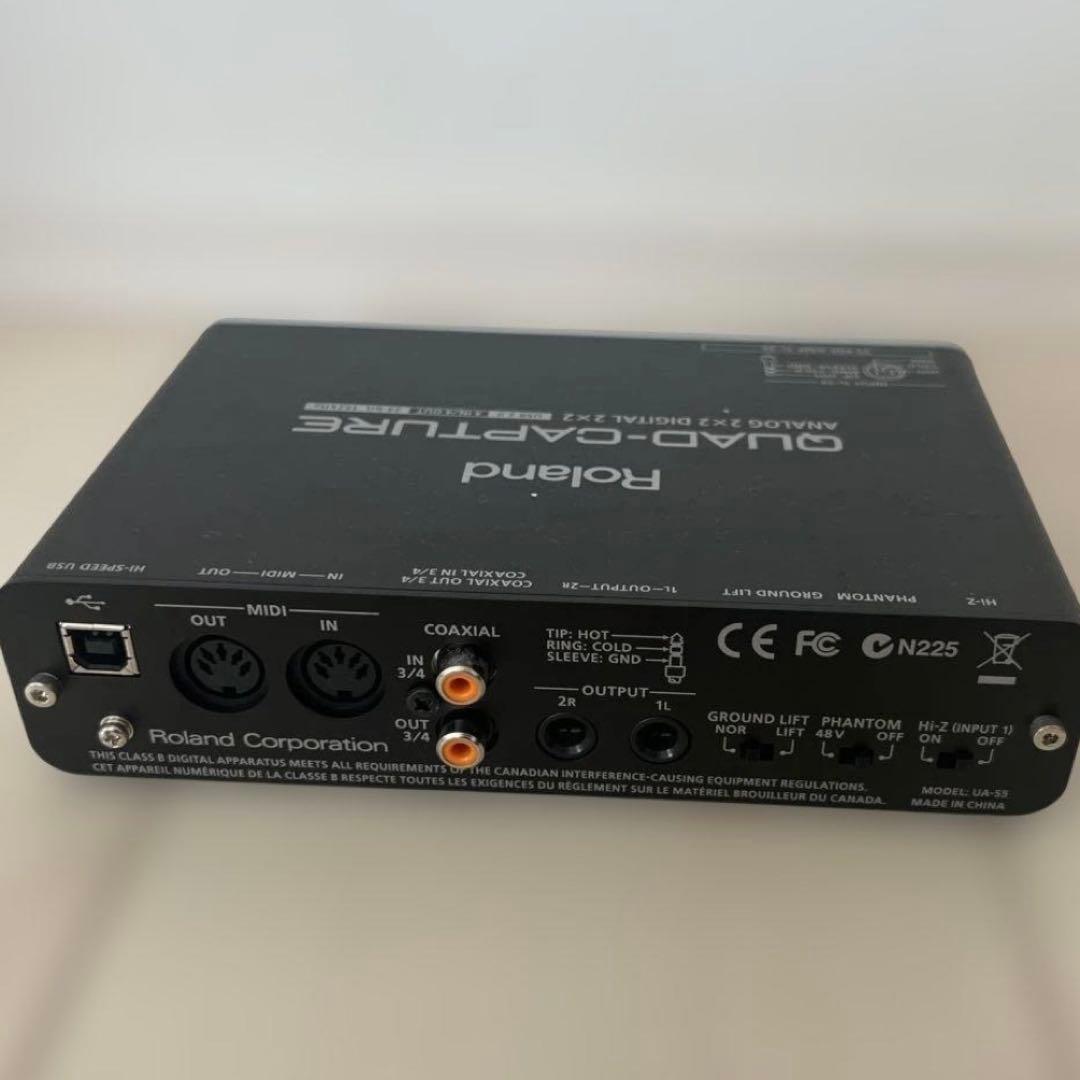 Roland USB オーディオインターフェースQUAD-CAPTURE