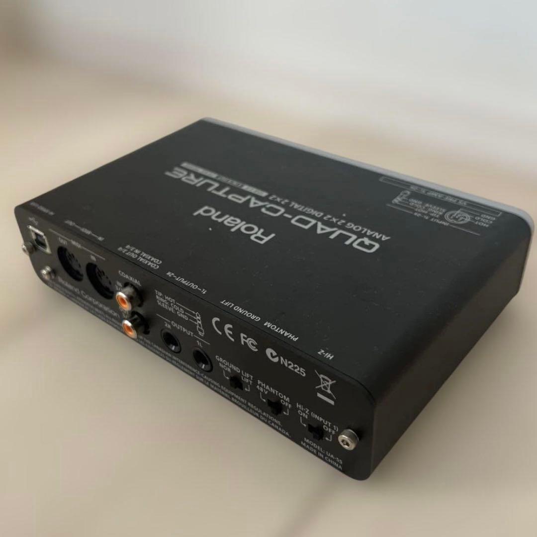 Roland USB オーディオインターフェースQUAD-CAPTURE
