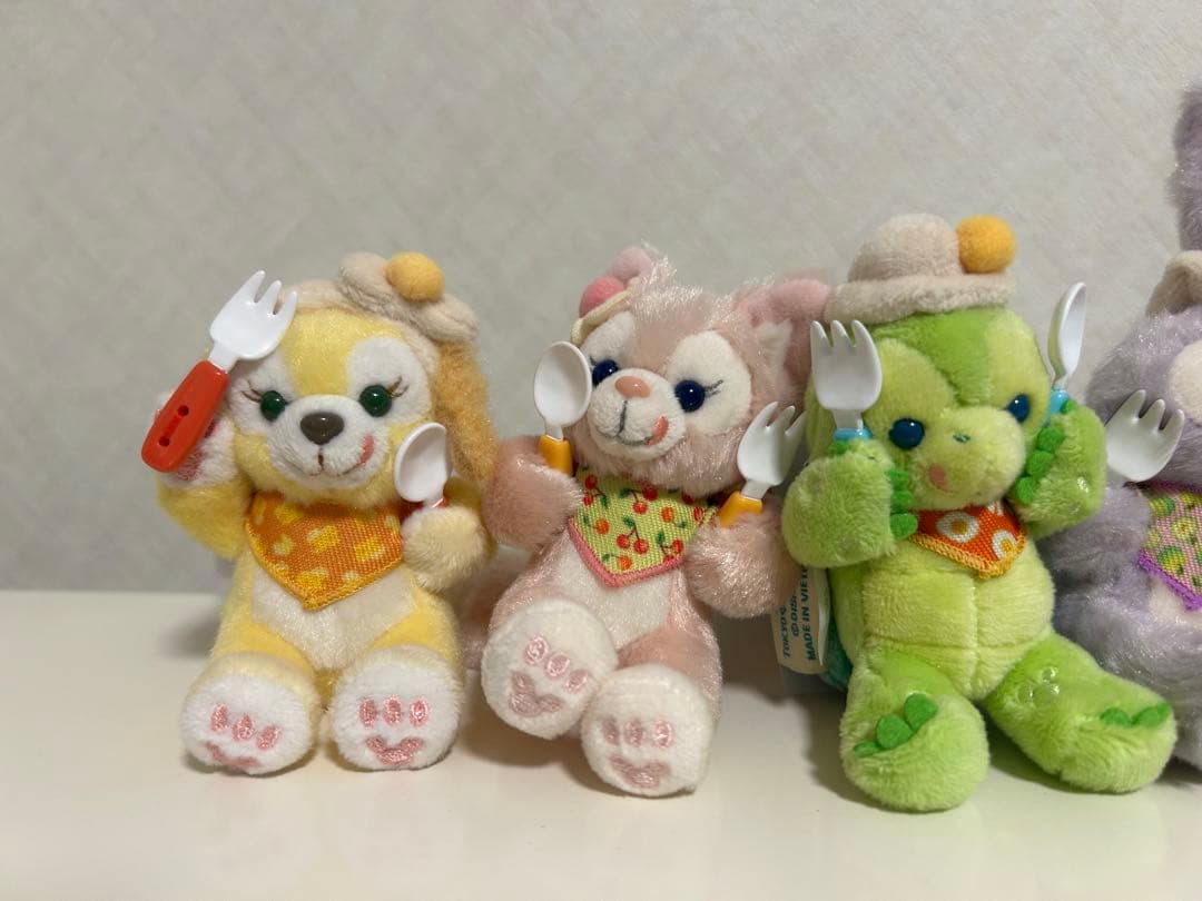 ダッフィー＆フレンズ　ぬいぐるみチャーム　ワンダフル　キッチン