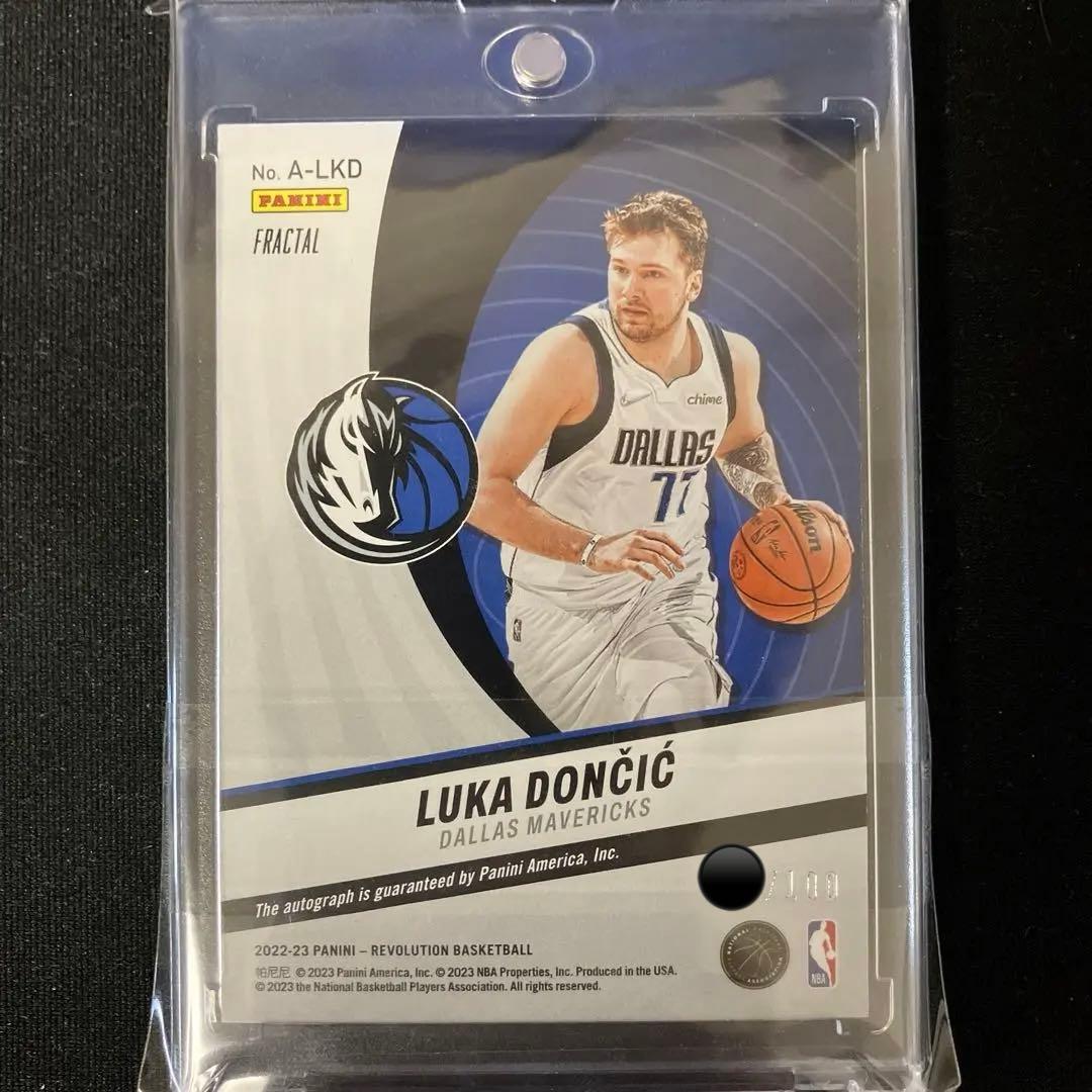 Luka doncic revolution 100シリ 直書きauto