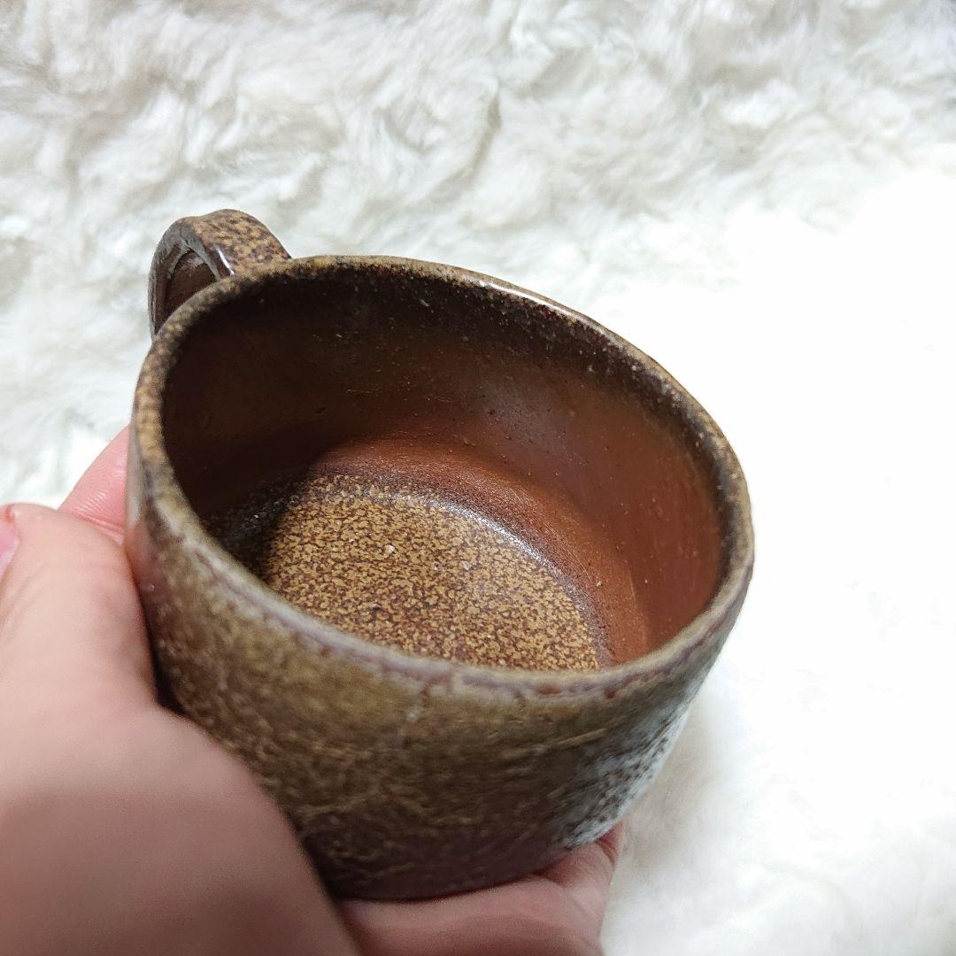 【2417】140..カップ…備前焼