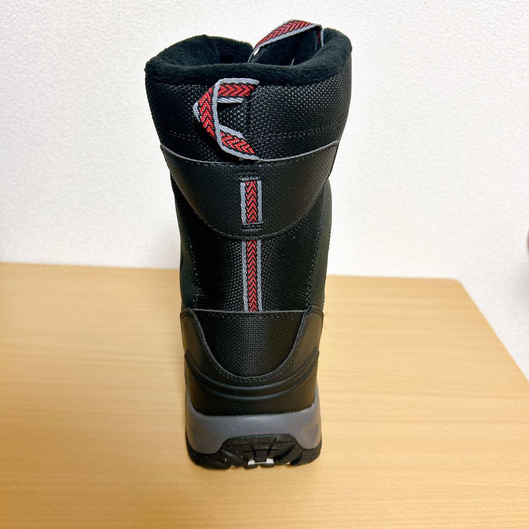 スノーブーツ 防水 冬 ファー 裏地 暖かい アウトドアシューズ ブーツ