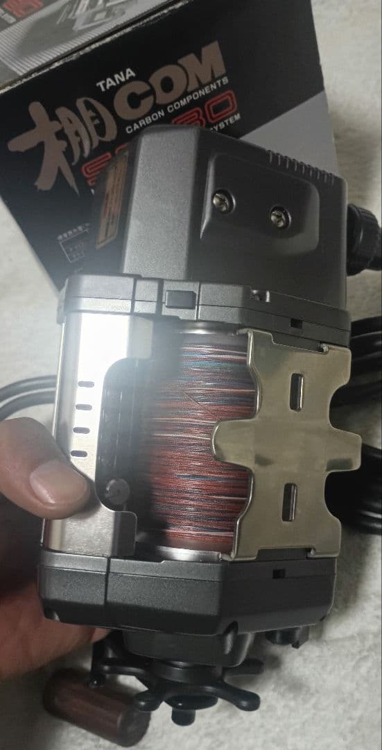 ダイワ棚センサーSS-80電動リール！箱、リール袋電源コード付