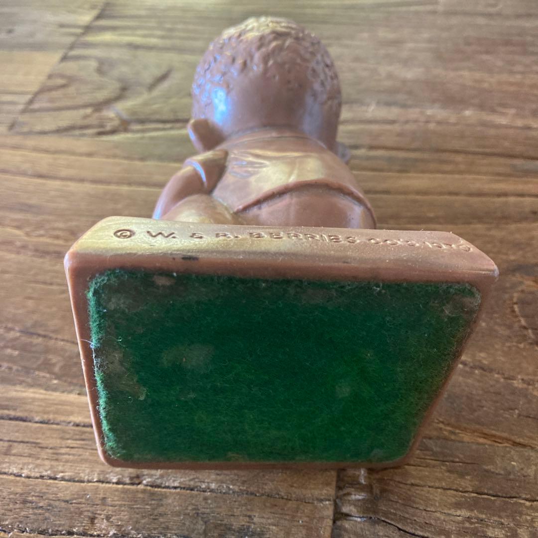 70's ヴィンテージ　メッセージドール　black is beautiful