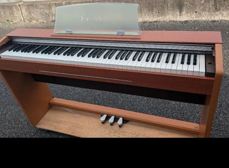 送料込み CASIO 電子ピアノ PX-720C 07年製 激可愛い♥＆激美品