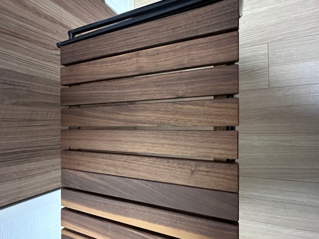 アイアンテーブル(ウォルナット版)　アイアン工房