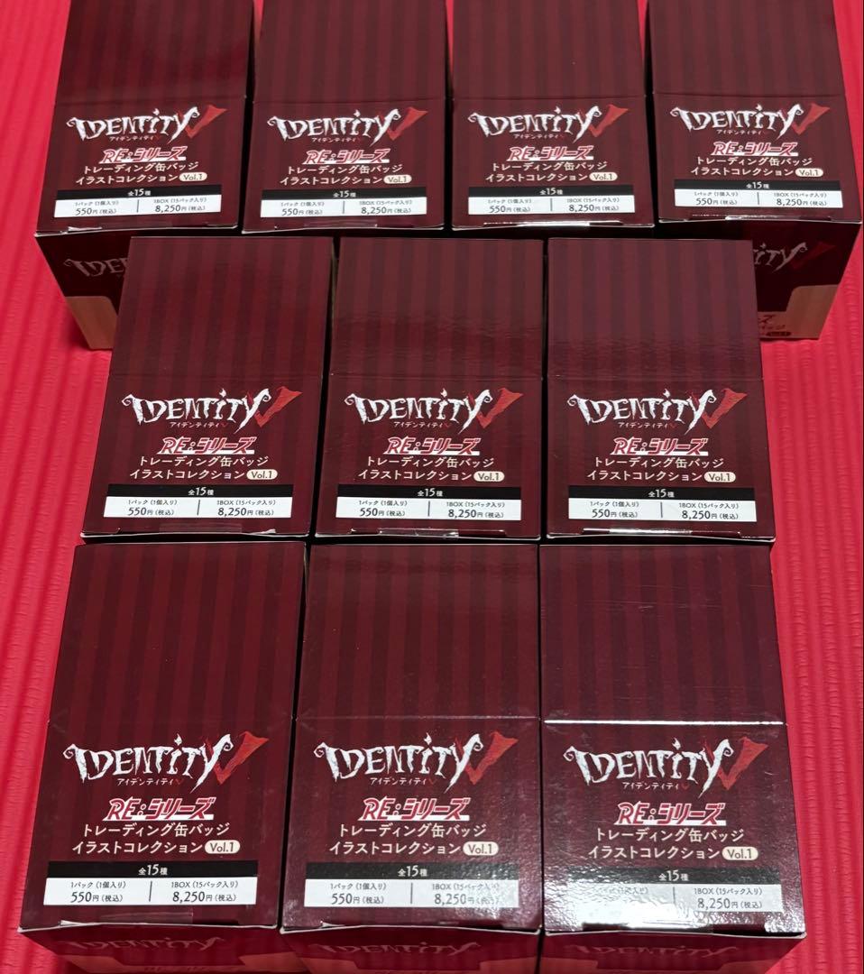 Identity V 缶バッジ イラストコレクション Vol.1 10BOX